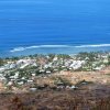 Vue sur le lagon depuis Trois-Bassins